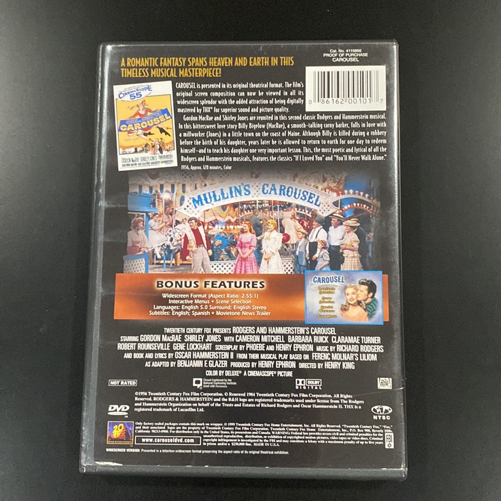 Carousel - DVD - Picture 2 of 5